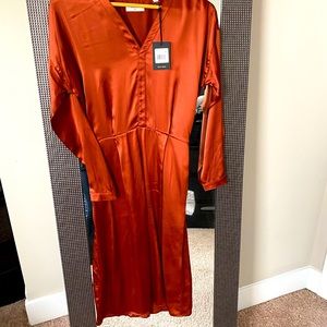 Italian silk - Billy Reid dress - made in Italy